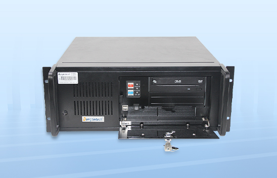 酷睿3代黑色上架式工控机 工业服务器电脑 DT-611-XH61MB