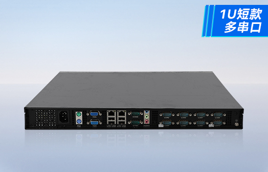 西安酷睿3代1U短款机架式工控机 双网双显xp工业服务器电脑 DT-S1010MB-JH61MC 