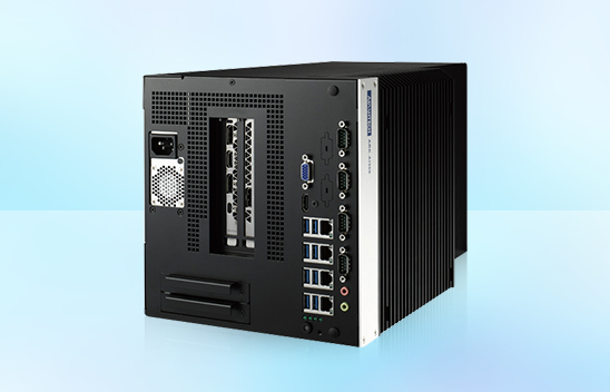 广州酷睿6代桌面式高性能无风扇工控机 工业服务器电脑 AIR-300
