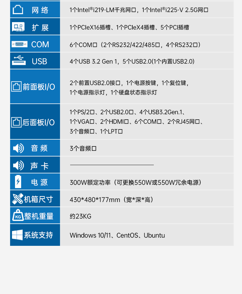 扩展性超强工控机,7pci槽工业电脑,DT-610L-JH420MA.jpg