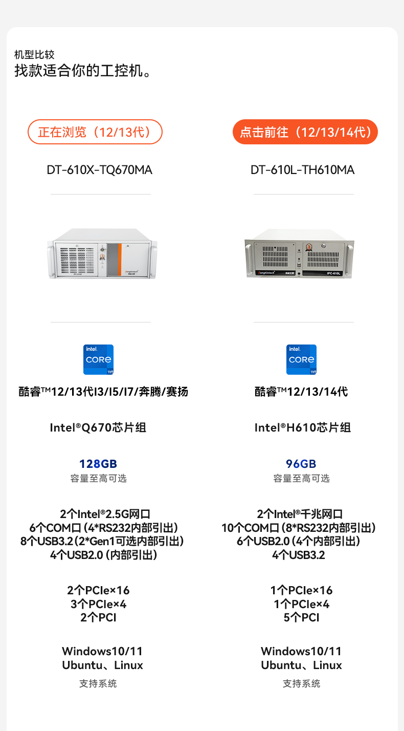 东田4U上架式工控机,数据采集工业电脑,DT-610X-TQ670MA.jpg