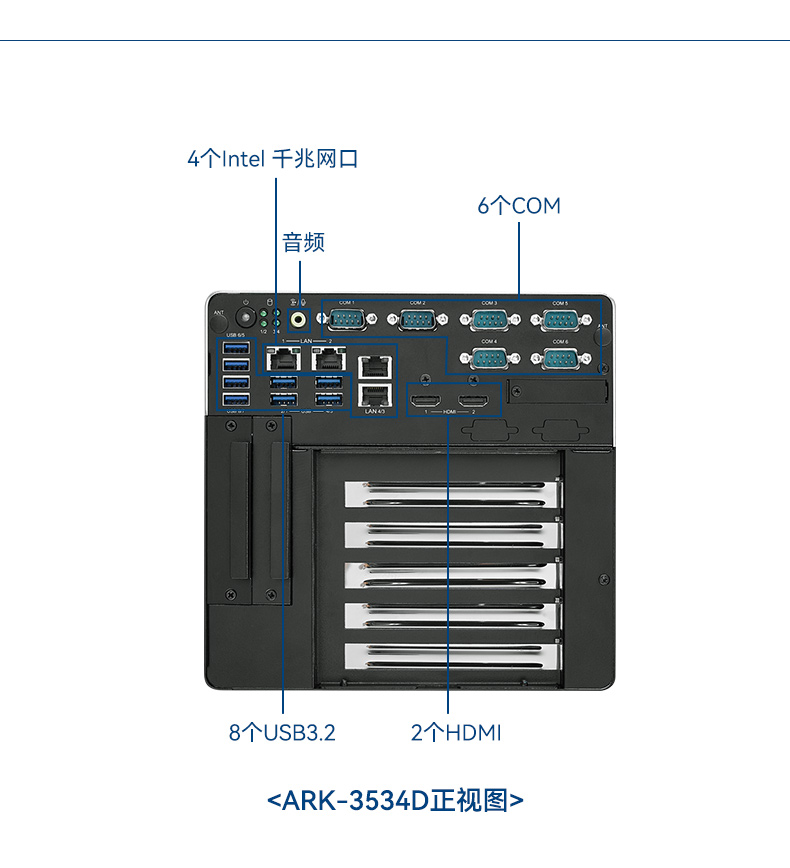 研華科技工控机,车载嵌入式工控主机,ARK-3534B.jpg