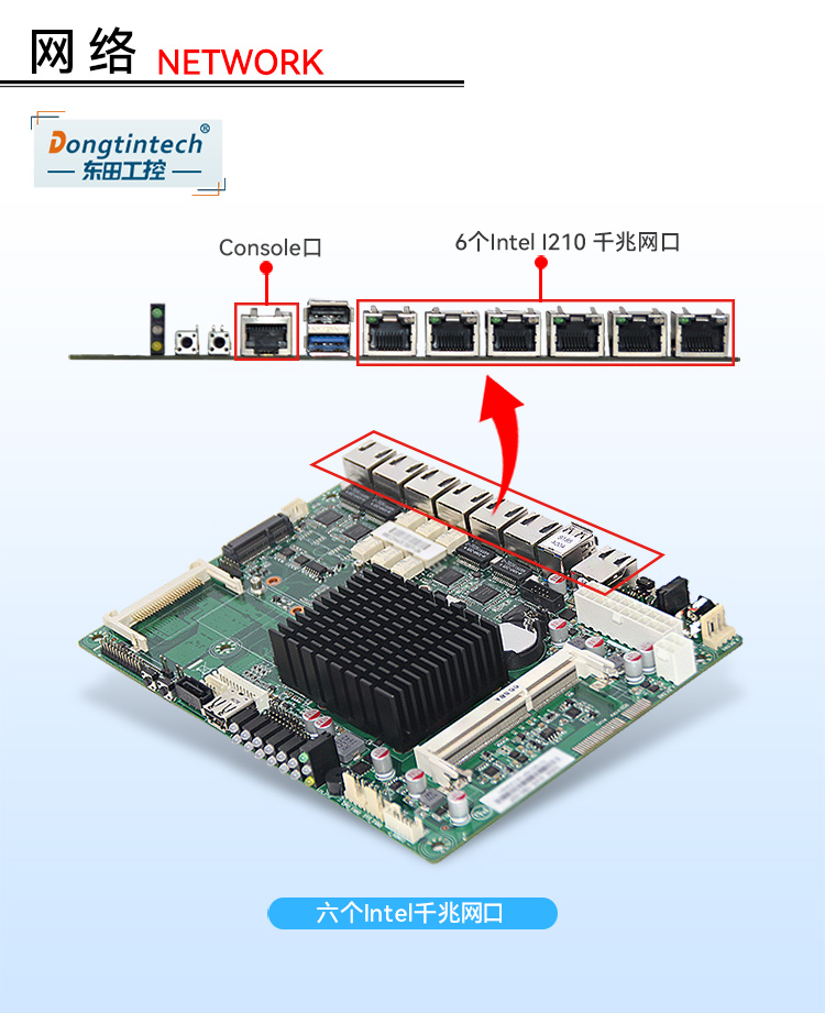 网络安全工控机,1U多网口工控电脑定制厂家,DT-12160-J1900.jpg