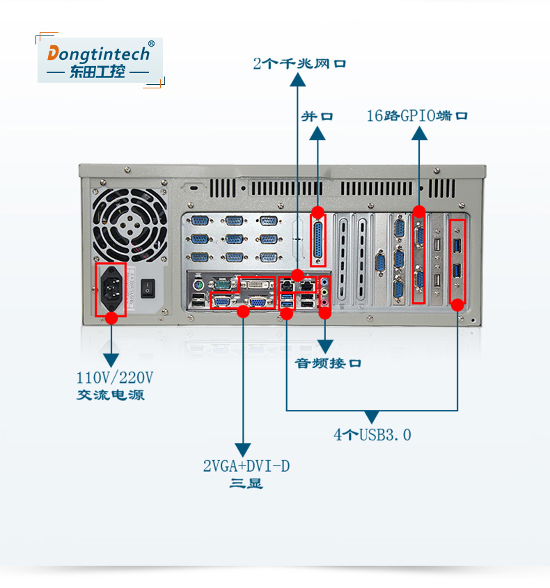 东田4U标准工控机,低功耗14串口工业电脑,DT-610L-XB75MB.jpg