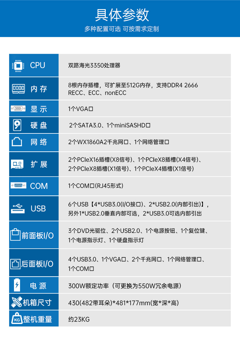 国产4U工控机,双路海光服务器主机3350处理器,DT-610L-D3350MA.jpg
