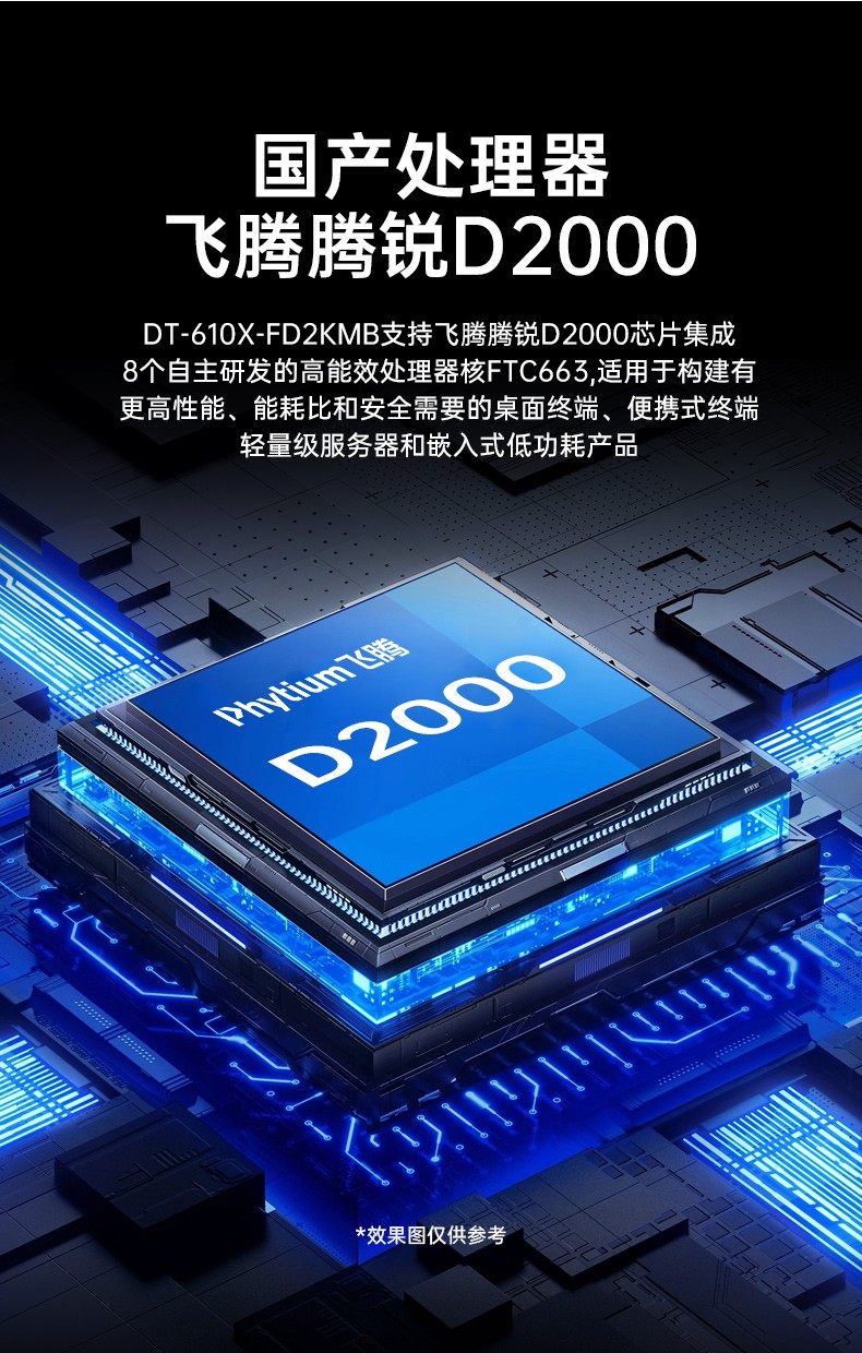 国产化飞腾工控上位机,4U上架式工业电脑,DT-610X-FD2KMB.jpg