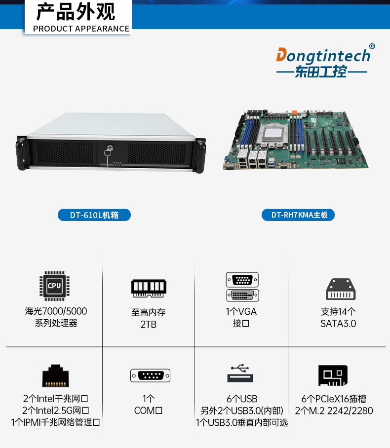 东田国产化工控机,信息安全专属工控服务器,DT-61025-RH7KMA.jpg