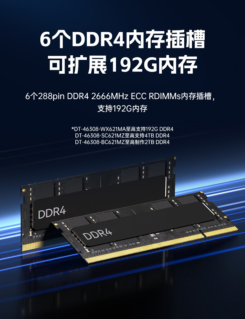 4U上架式工控机,Intel至强处理器,7x24小时不间断运行稳定,DT-46308-WX621MA.jpg