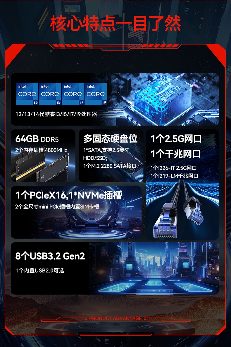 高性能嵌入式工控机,东田网络相机视频分析主机,低延迟高稳定,DTB-3192-Q670E.jpg